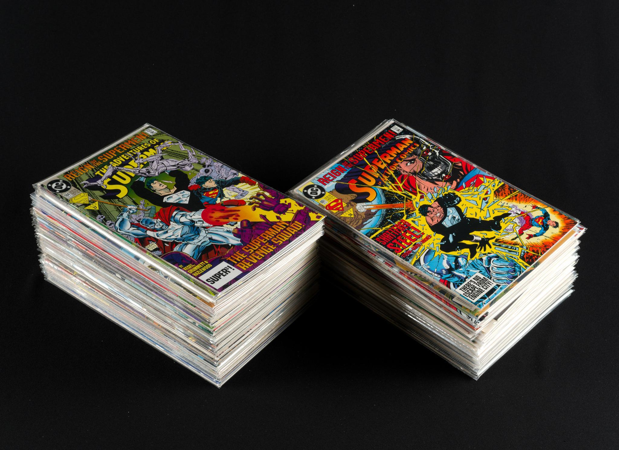 81 Vintage DC Batman & Superman Comics