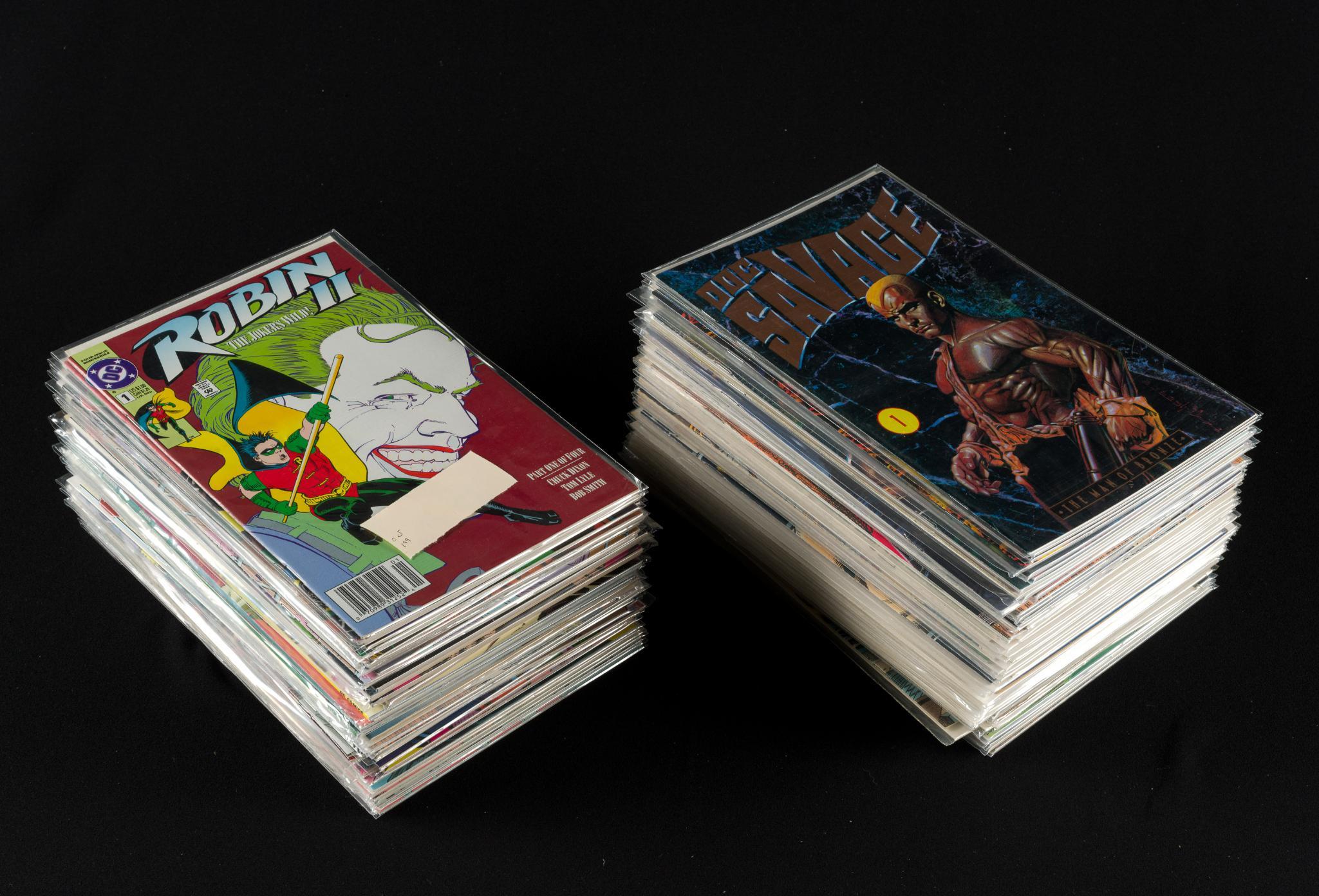 86 Vintage DC Comics incl. Doc. Savage