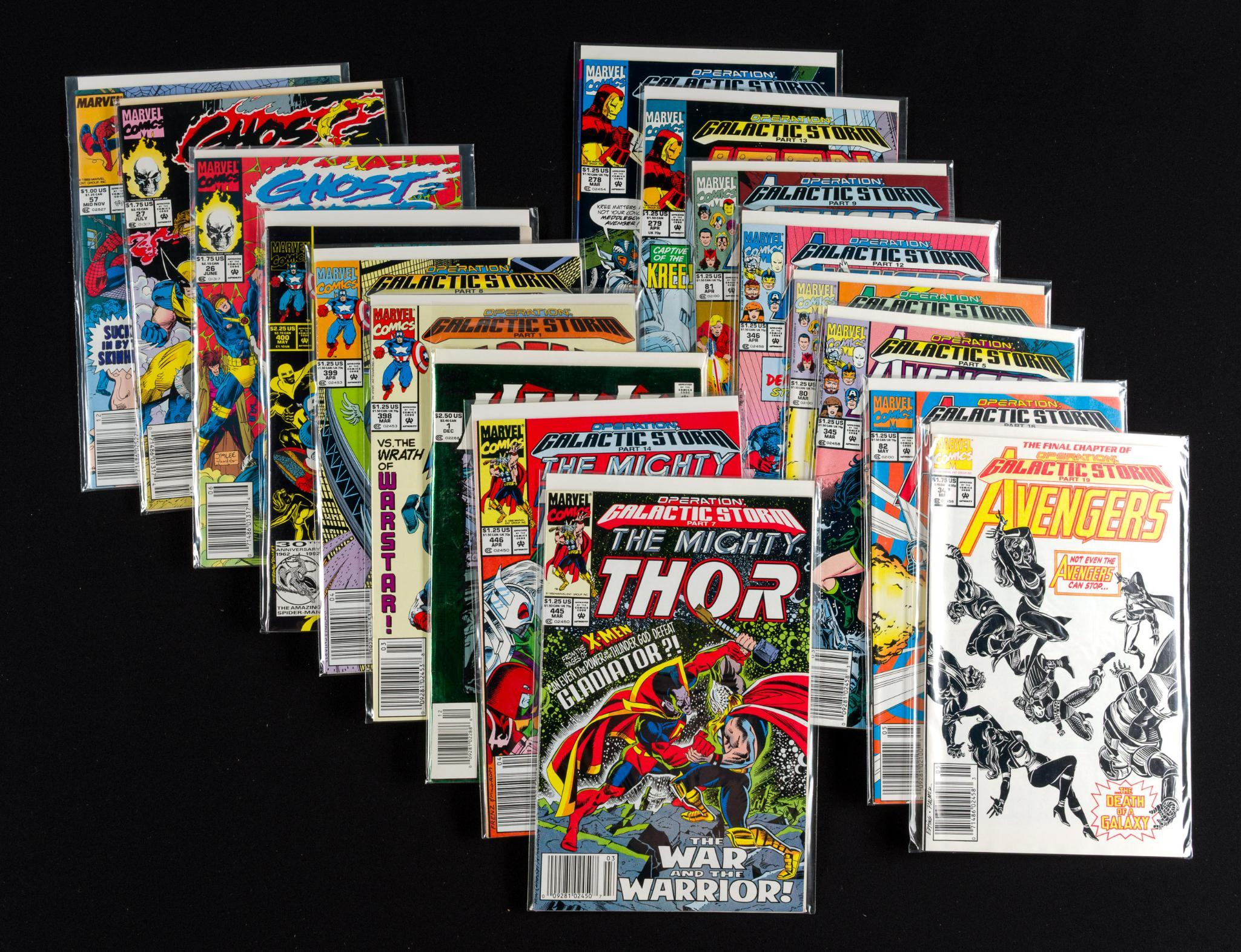 36 Marvel Comics incl. Ghost Rider