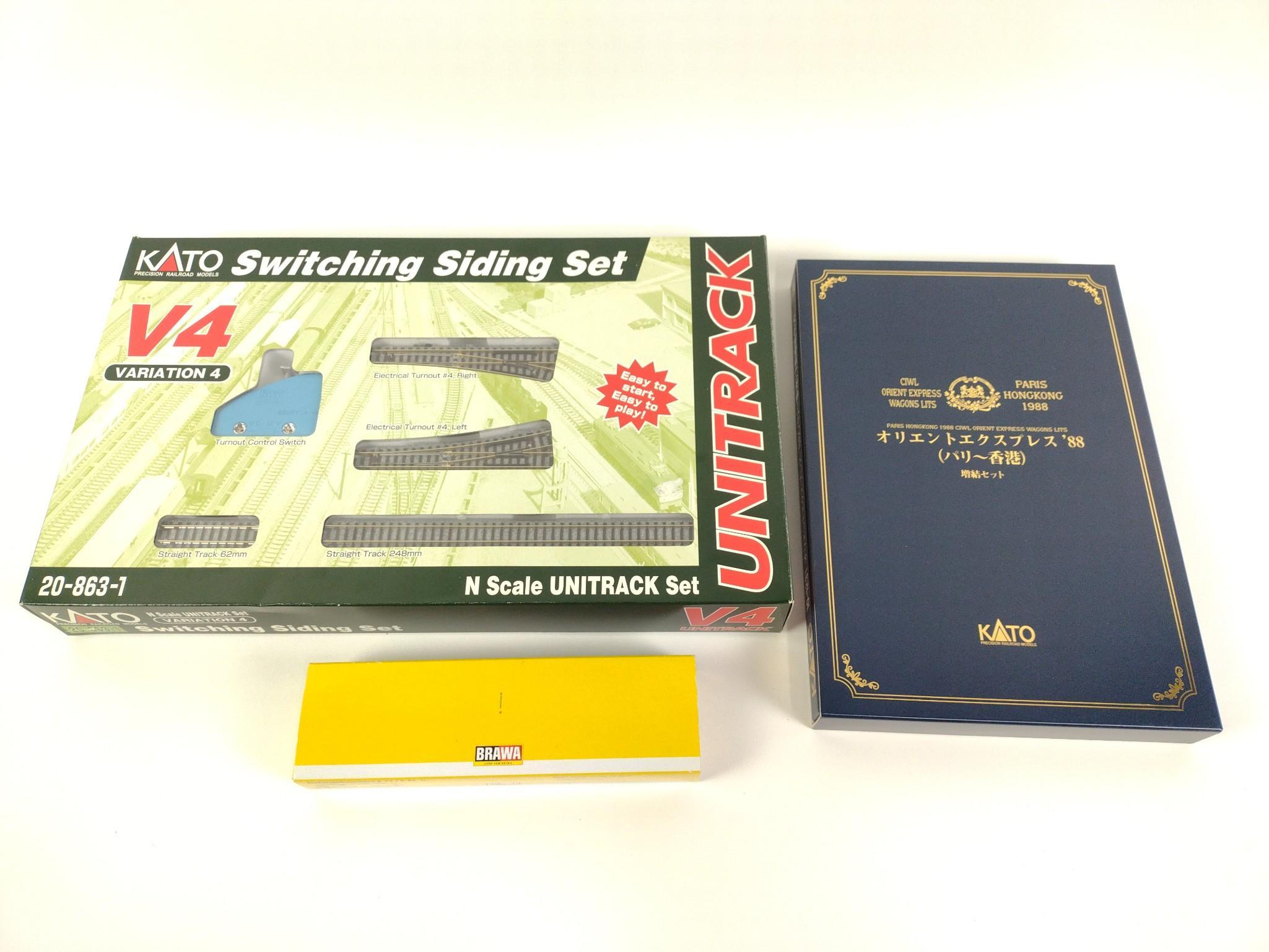 KATO N-Scale Orient Express Set with Track