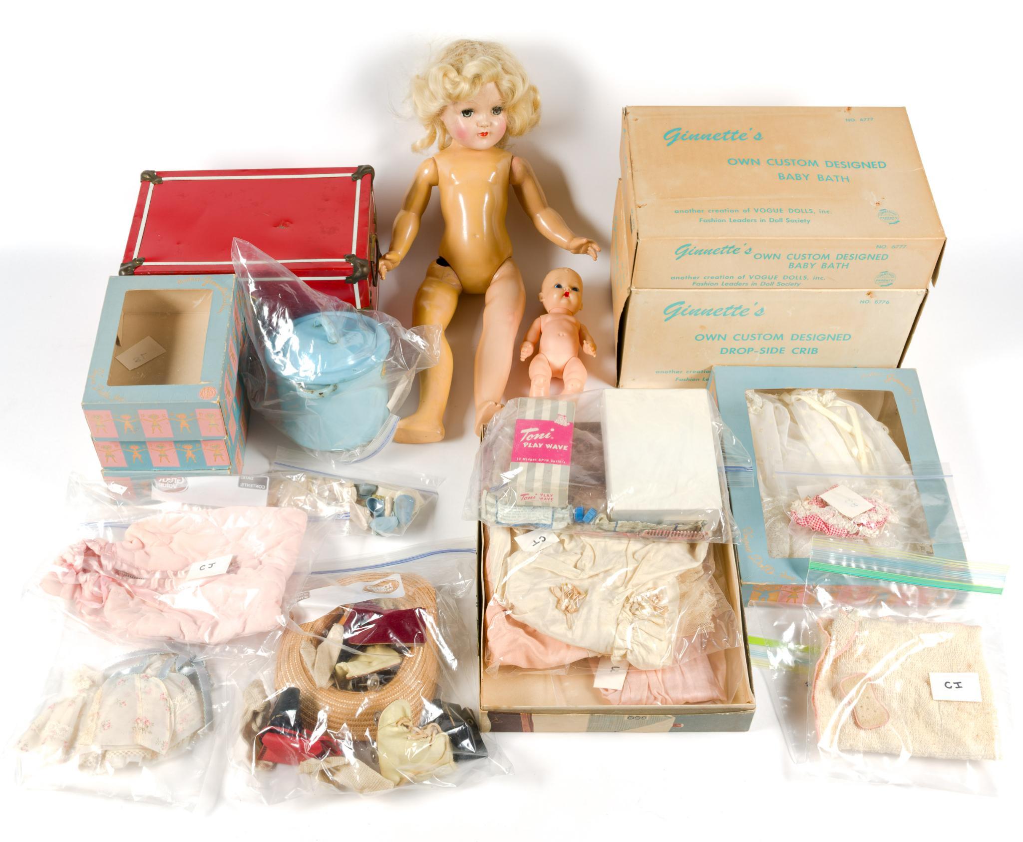 2 Dolls and Accessories