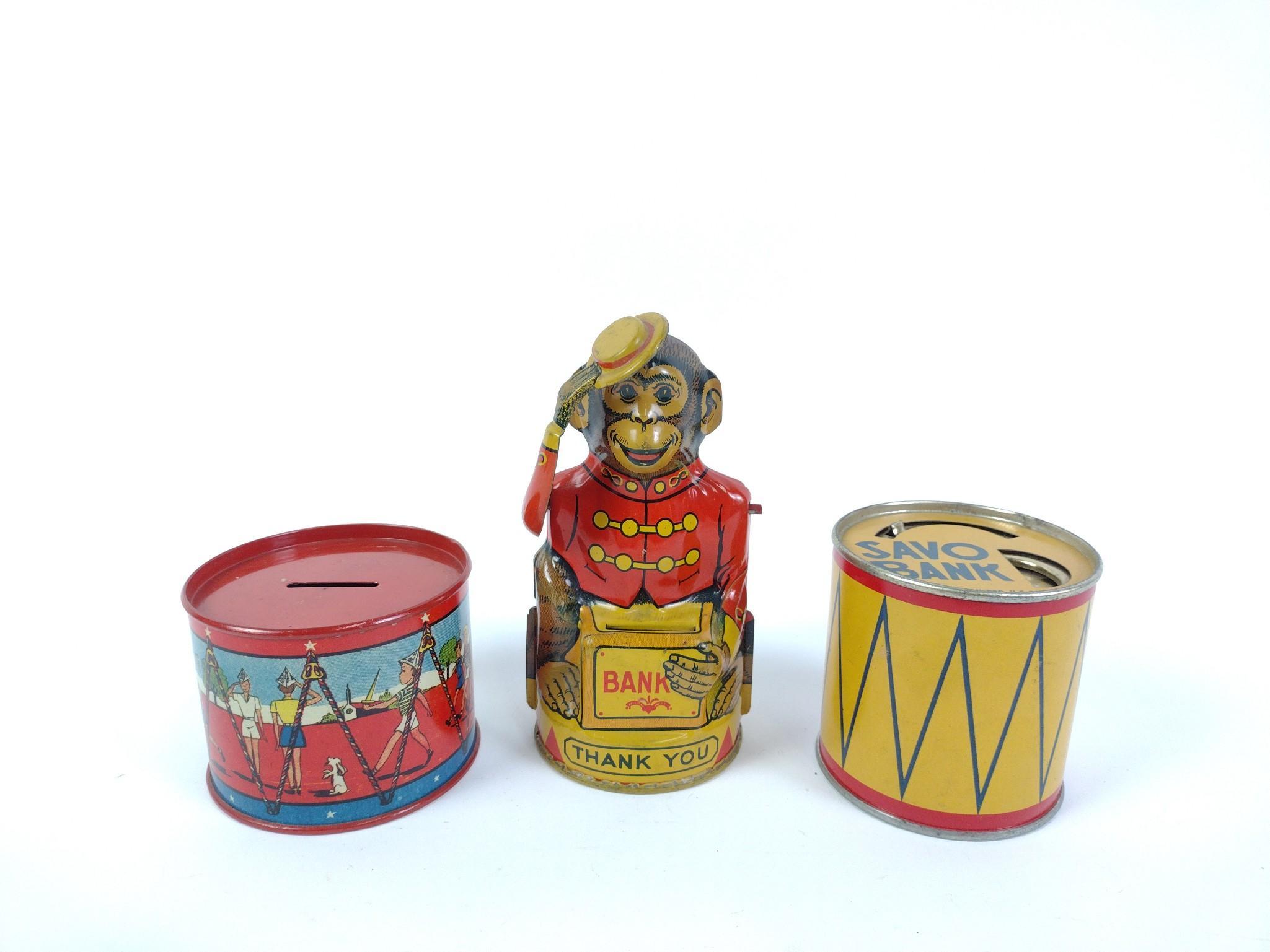 3 Coin Banks