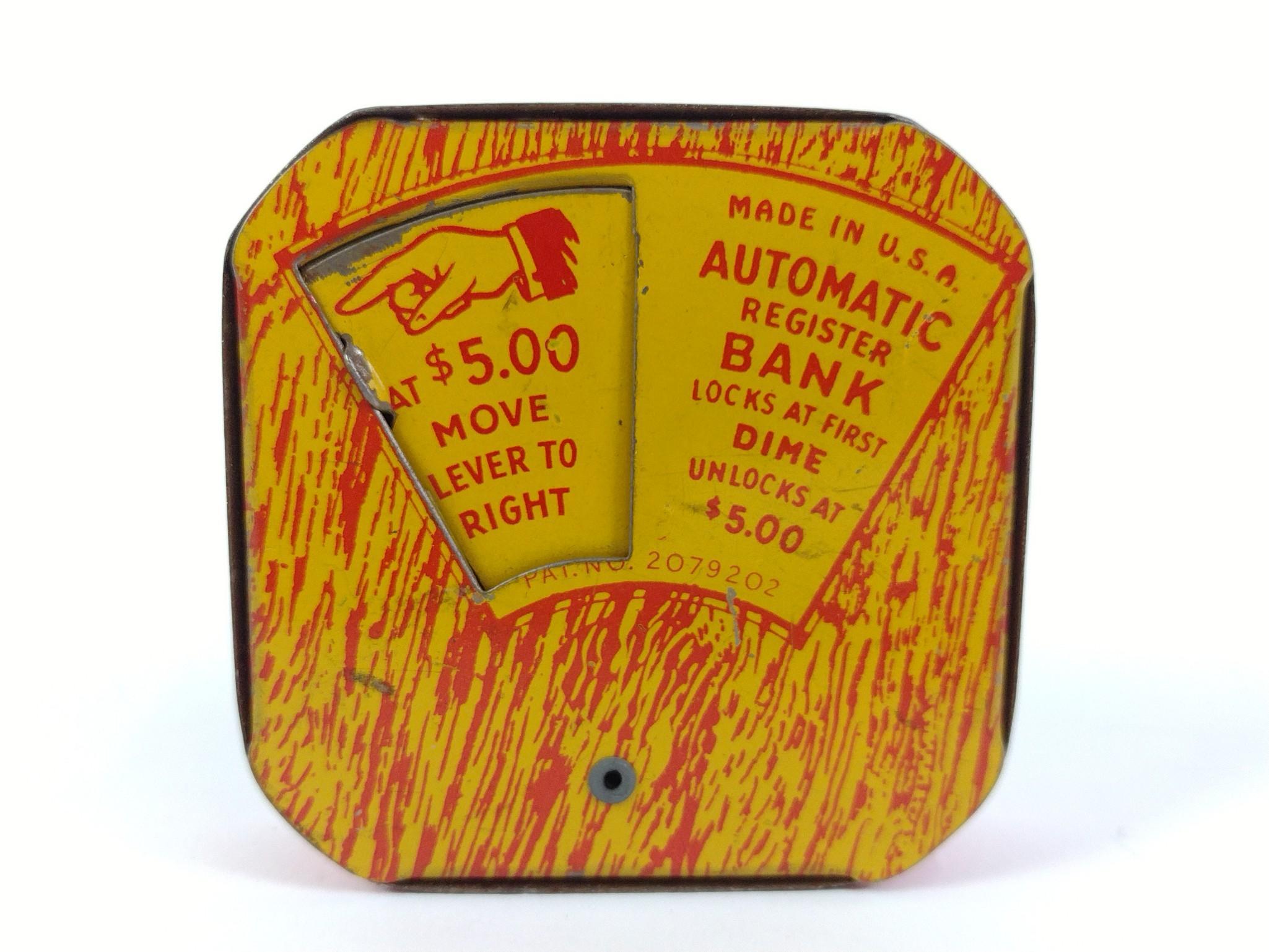 "Keep 'Em Flying" Dime Register Bank