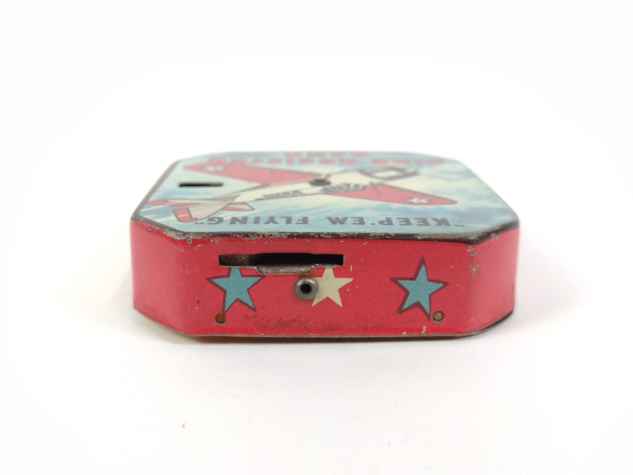 "Keep 'Em Flying" Dime Register Bank