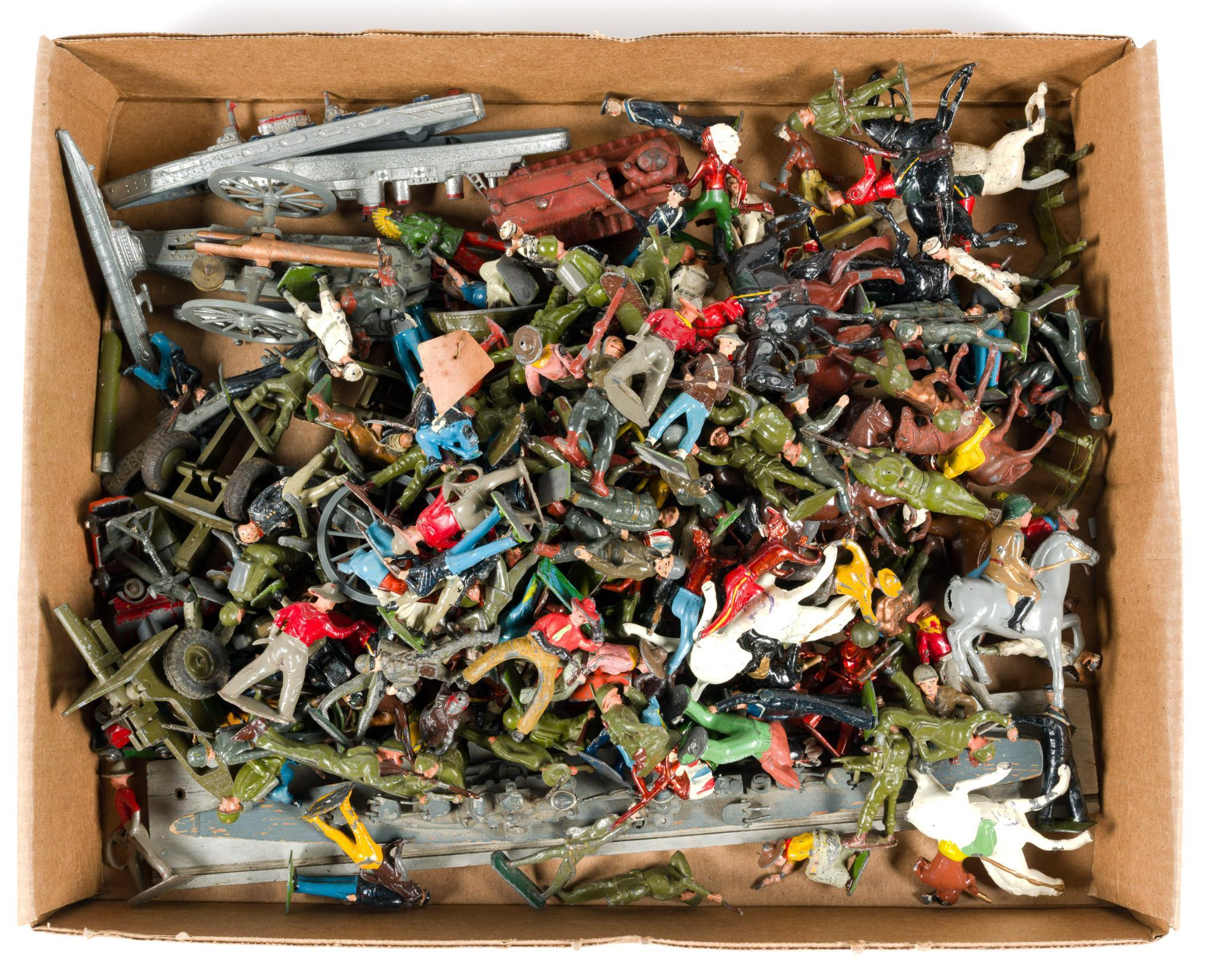 Approx. 180 Lead Toy Soldiers incl Britians LTD