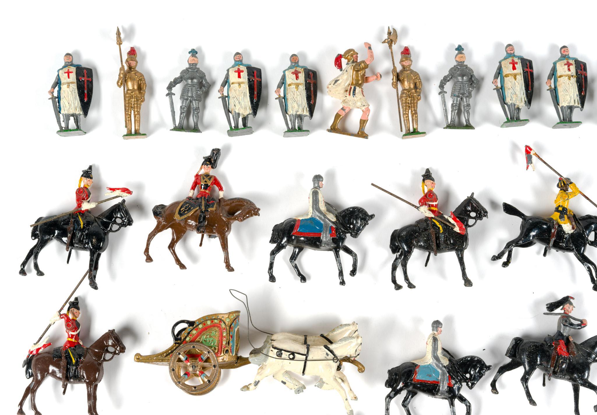 44 Lead Figurines incl Cherilea
