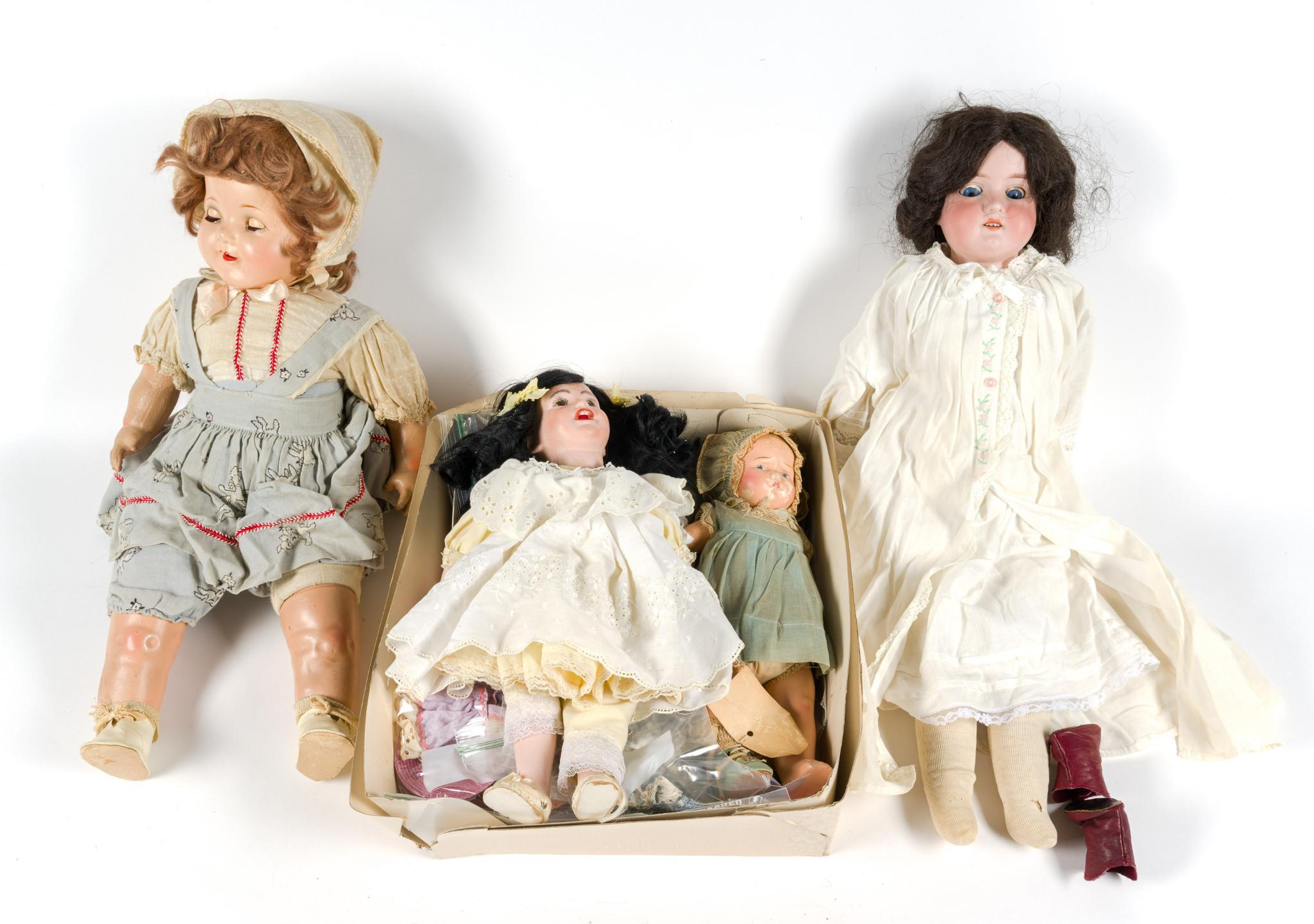 4 Dolls and Doll Clothing incl Effanbee