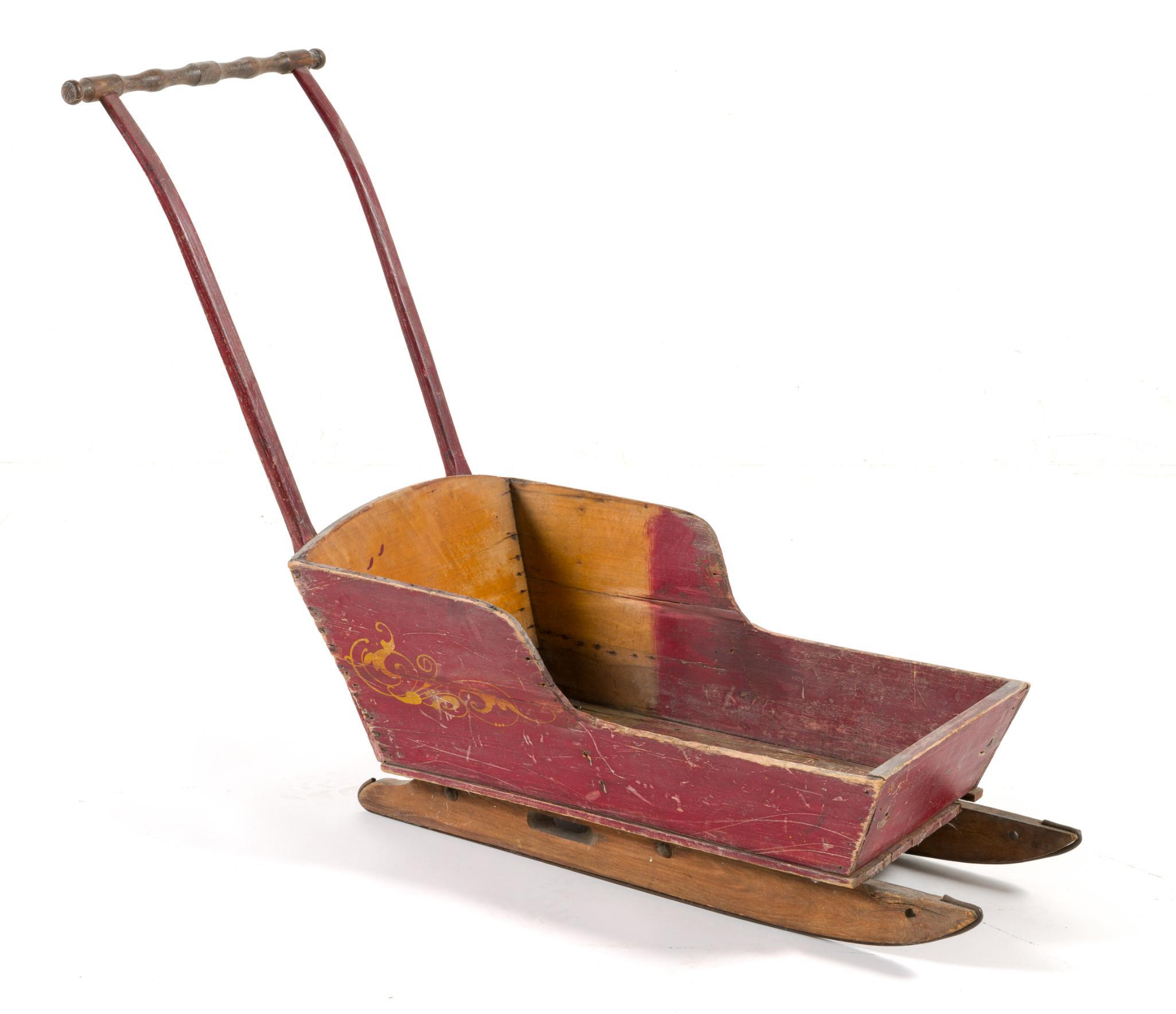 2 Antique Primitive Sleds