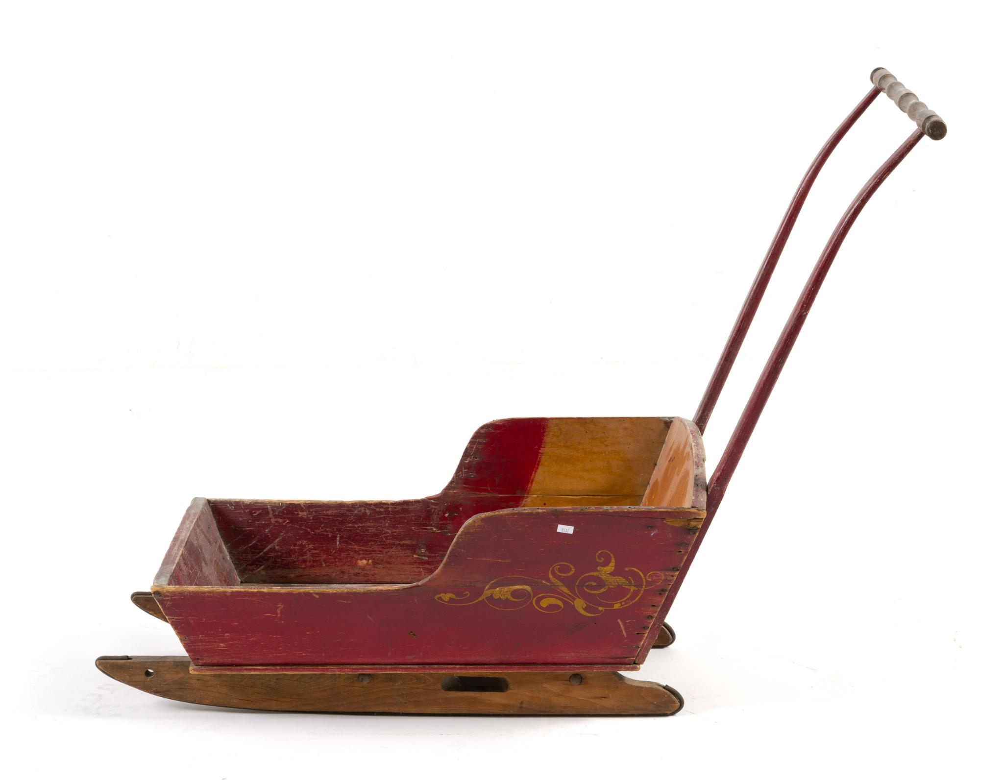 2 Antique Primitive Sleds