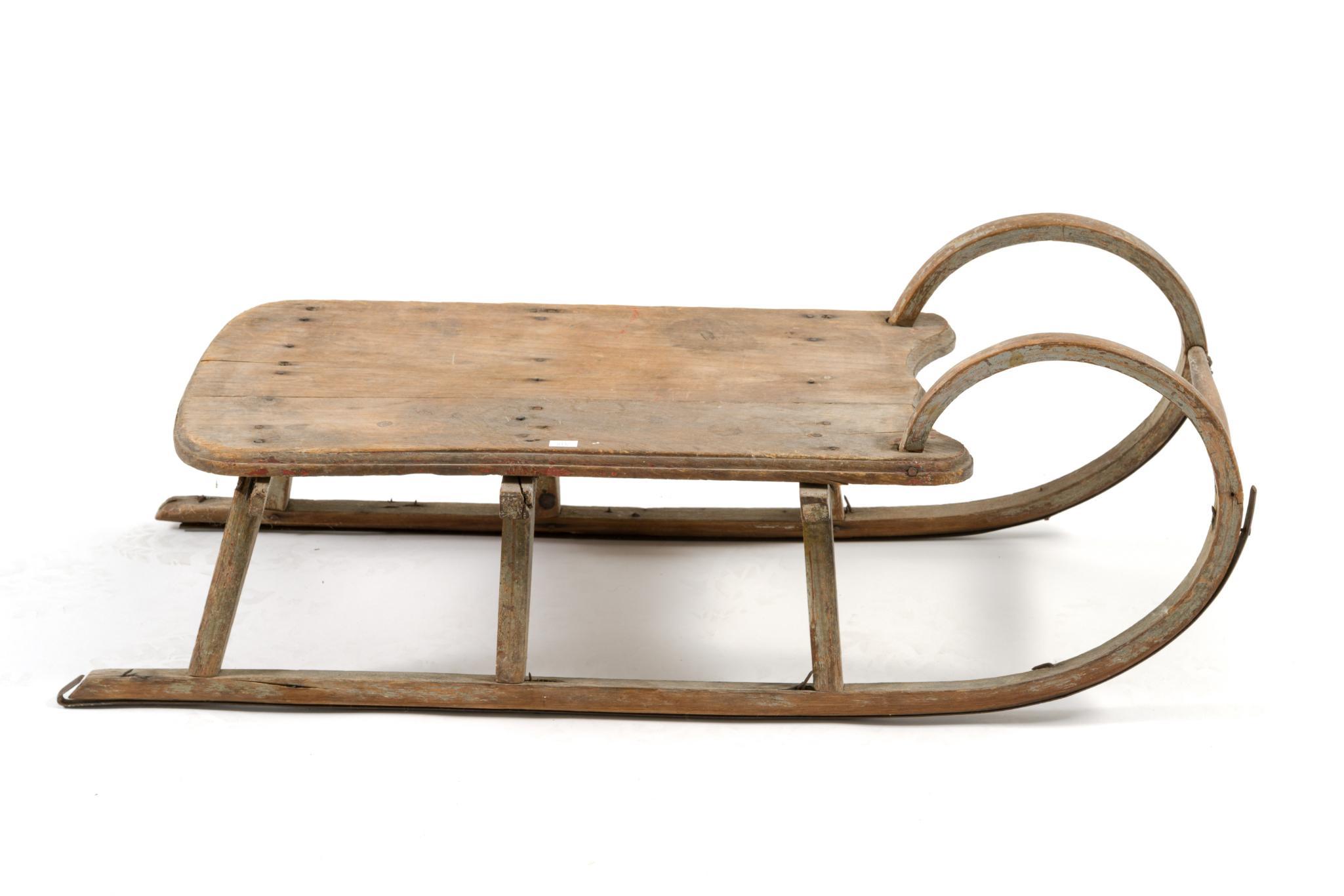 2 Antique Primitive Sleds