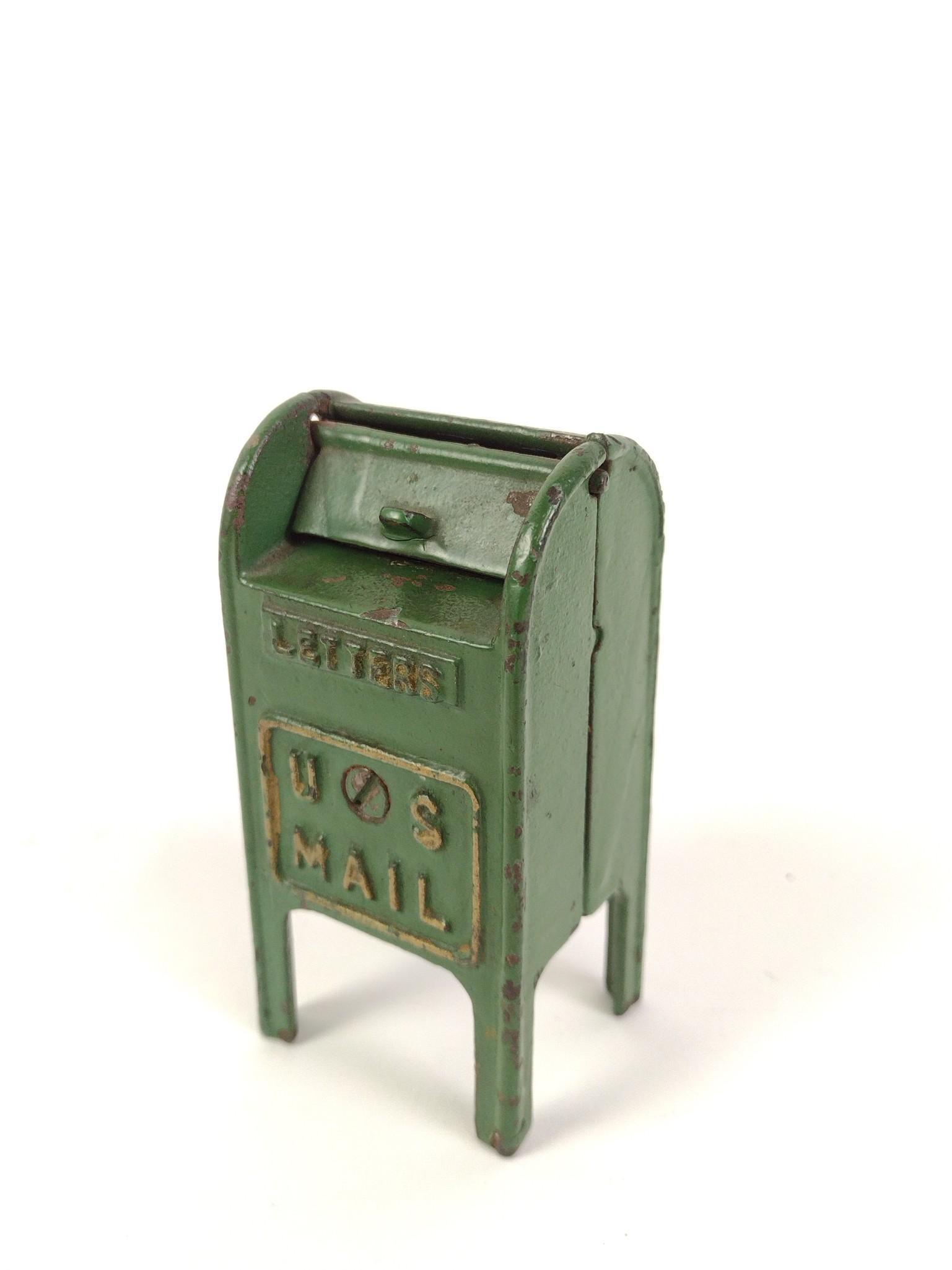 2 Antique Mailbox Banks