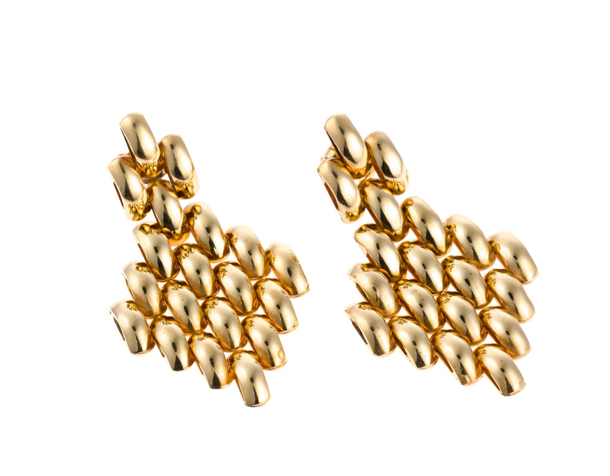 14K Gold Drop Earrings