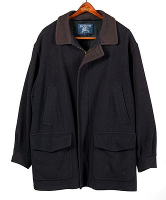 Burberrys Vintage Wool Barn Jacket. A coat from a collection of men's Burberry coats and jackets 