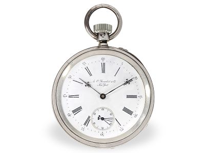 Pocket watch: rare, very fine Ankerchronometer watch, Meylan Geneva, circa 1900: Ca. &Oslash;51.5mm 