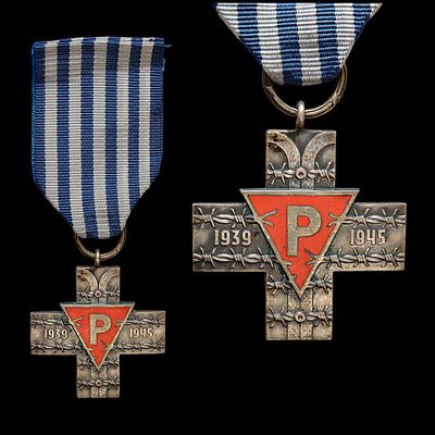 The Cross of Nazi Concentration Camp Prisoners, Polish People's Republic, 20th century. Item 
