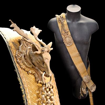 A Very Rare Luxury Hunting Belt that belonged to Ferdinand IV, Grand Duke of Tuscany. Item 