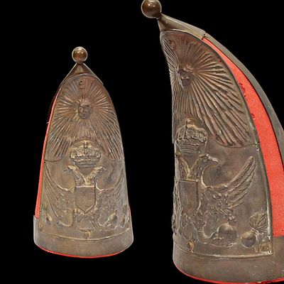 A Rare Grenadier's Cap, Mitre, Austria, 18th century. Item details 
Description 
A Rare 