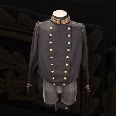 Rare French Second Empire Naval Officer’s Tunic, from the third quarter of the 19th century. Ite 
