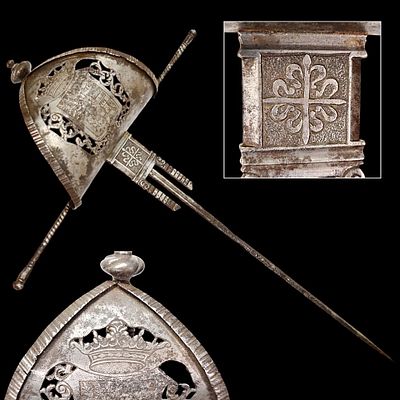 A left-hand dagger, Knight of the Order of Alc&aacute;ntara, Spain, 17th century. Item details 