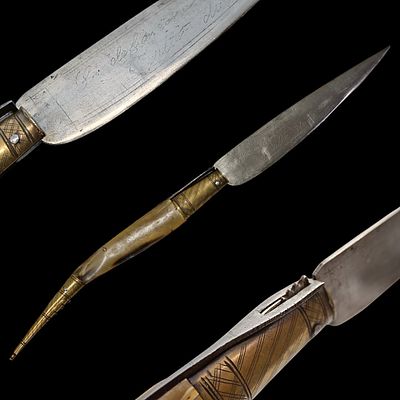 A high quality large Spanish navaja, early 20th century. Item details 
Description 
A high 