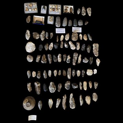 Exceptional Prehistoric Archaeological Collection from the Estate of Emile Riviere (1835–1922). 