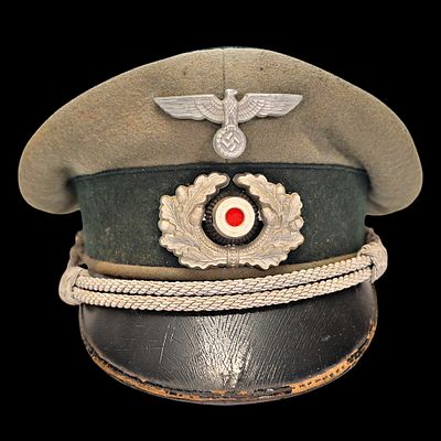 Rare WWII Nazi German officer sapper visor cap. Item details 
Description 
Rare WWII Nazi 