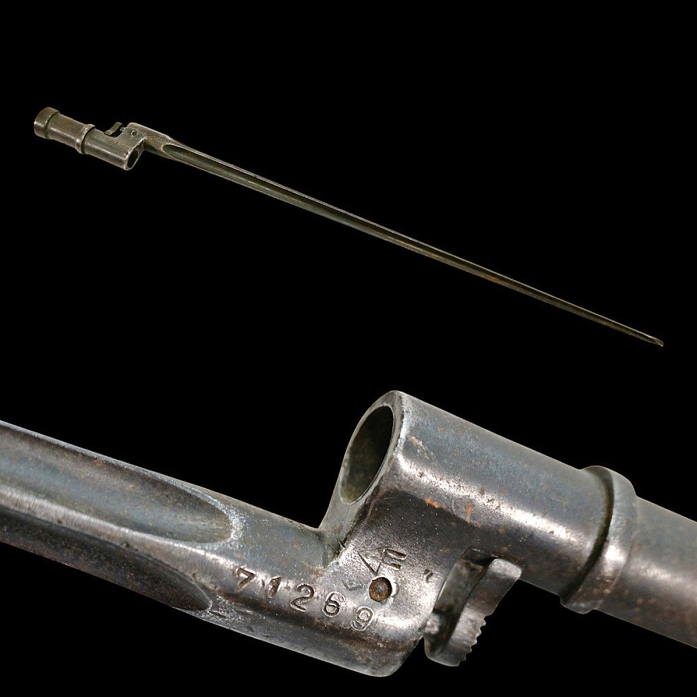A Mosin-Nagant Model 1891/30 Socket Bayonet, Soviet Russia, Izhevsk. Item details 
Description 