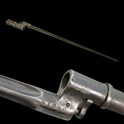 A Mosin-Nagant Model 1891/30 Socket Bayonet, Soviet Russia, Izhevsk. Item details 
Description 