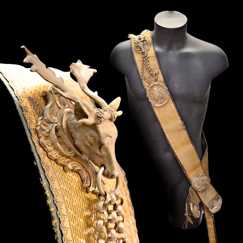A Very Rare Luxury Hunting Belt that belonged to Ferdinand IV, Grand Duke of Tuscany. Item 