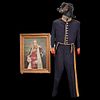 Rare Royal Spain WW2 Senior Officer Ceremonial Clothing Set with Owner Portrait. Item details Изображение - 5