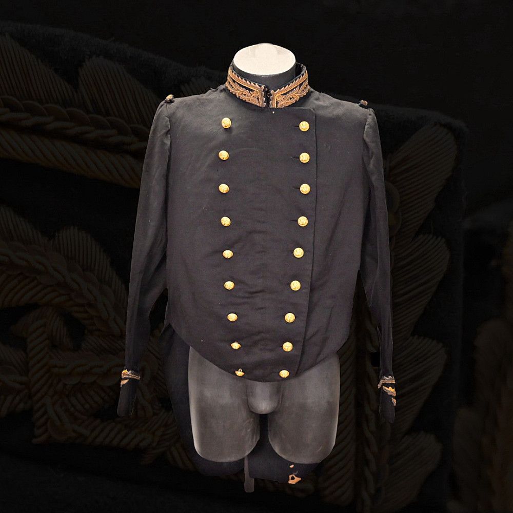 Rare French Second Empire Naval Officer’s Tunic, from the third quarter of the 19th century. Ite 