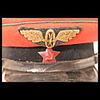 Rare Soviet VOSO (Military Transport Services) Station Commandant Visor Cap, 1940s. Item Изображение - 5
