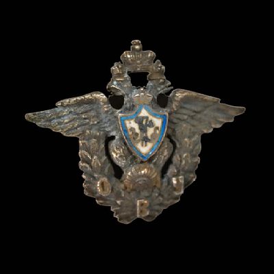 Miniature Badge of the Odessa Military School, Imperial Russia, early 20th century. Item 