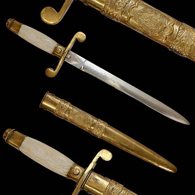 Rare Romanian Dagger, Dirk – People's Republic Period, ca. 1950s. Item details 
Description 