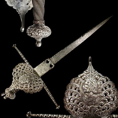 A Fine Spanish 17th-Century Left-Handed Parrying Dagger. Item details 
Description 
A Fine 