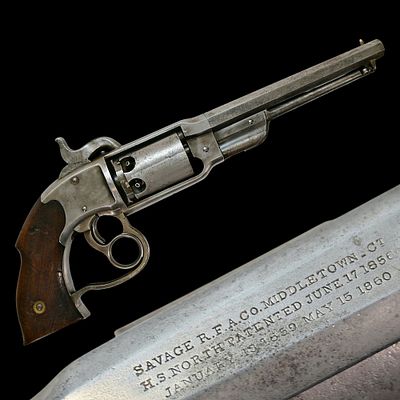 A Rare American Civil War Savage Revolving Fire-Arms Co. Navy Model Revolver. Item details 