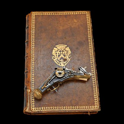 A very rare miniature model of a wheel-lock pistol (Puffer), Germany, 16th-19th centuries. Item 