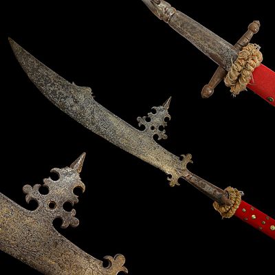 A parade fouchard from the property of the guard of Cardinal Camillo Borghese Italy, Circa 1600. 