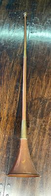 A Copper Hunting Horn