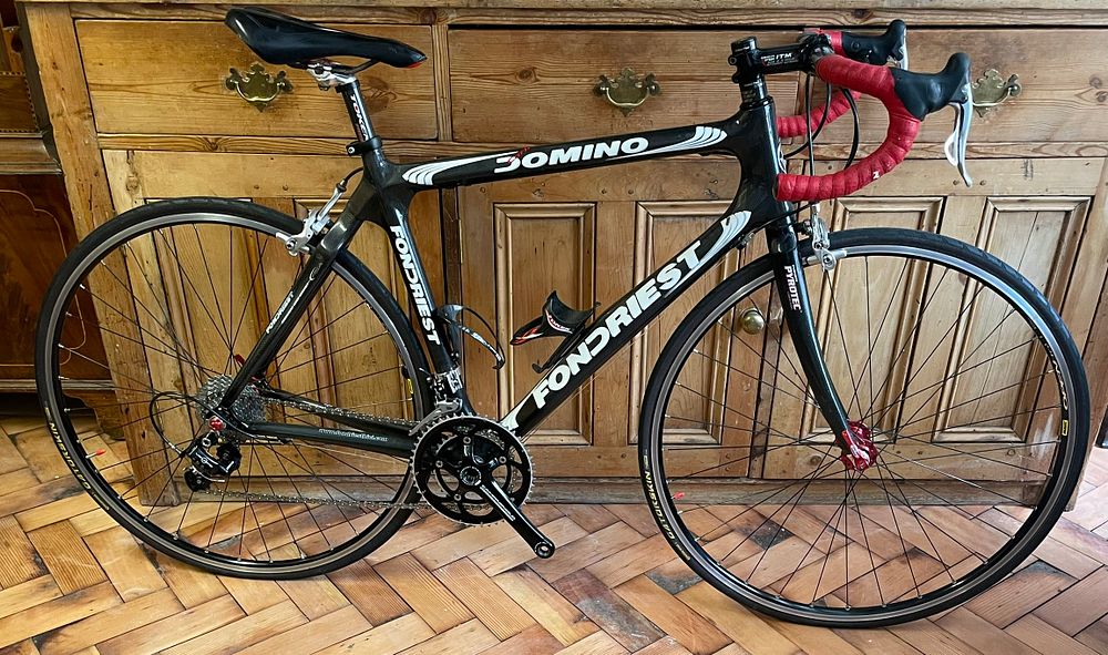 Lot 296 – A Carbon Fibre Racing Bike By Maurizio Fondriest