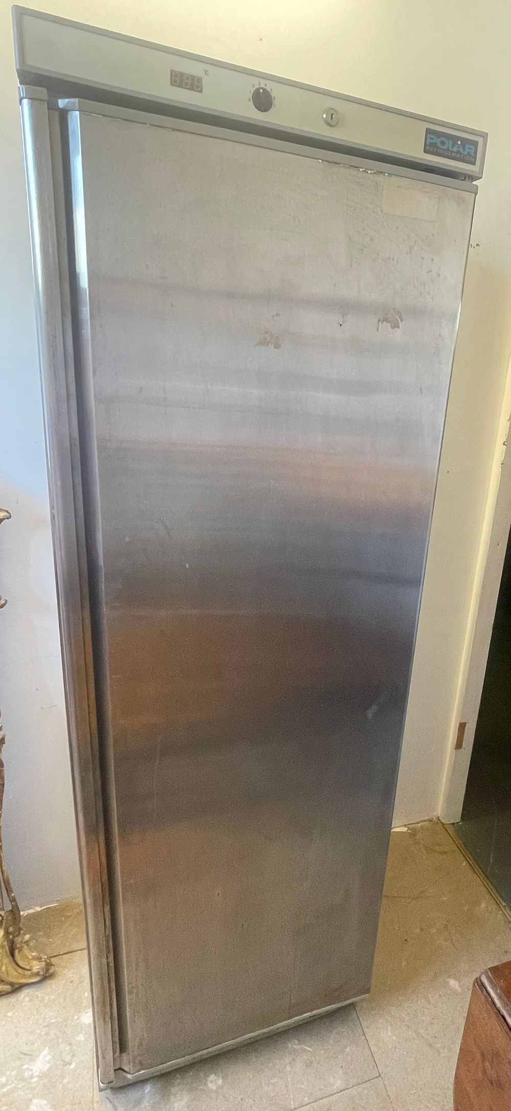 Lot 304 – Large ‘Polar’ Stainless Steel Commercial Fridge