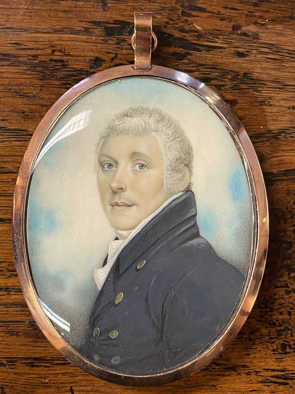 Lot 336 – J. T. Barber Beaumont (British, 1774-1841), Portrait Miniature of a Gentleman