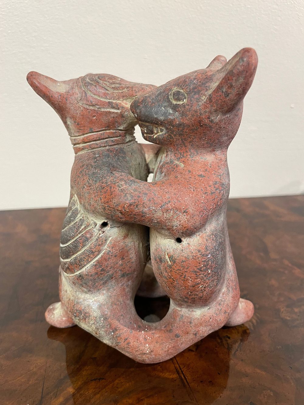 Lot 353 – Pre-Columbian Style Colima Dancing Dogs Sculpture