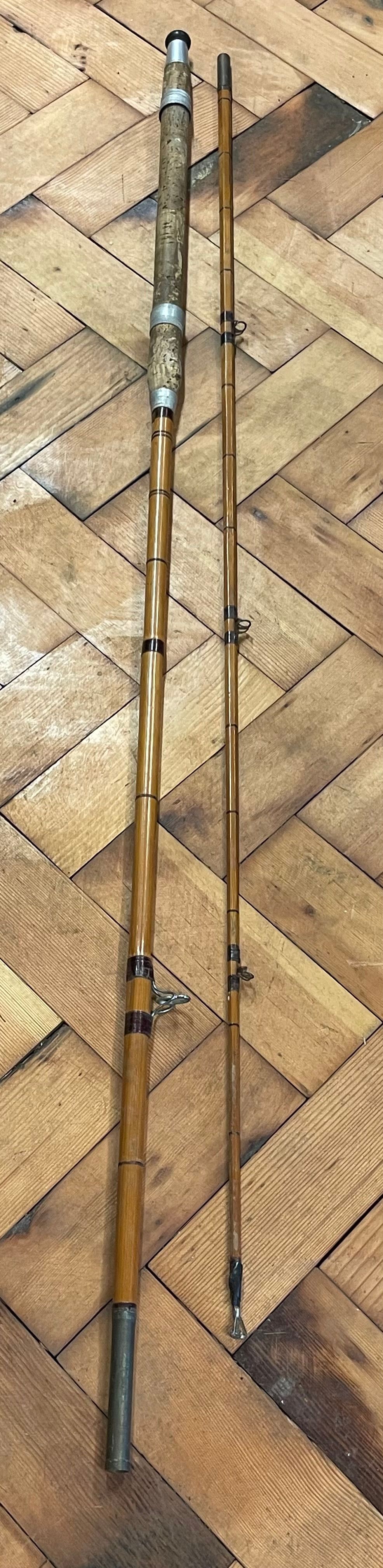 Lot 129b – A Two-Section Split-Cane Bamboo Fishing Rod