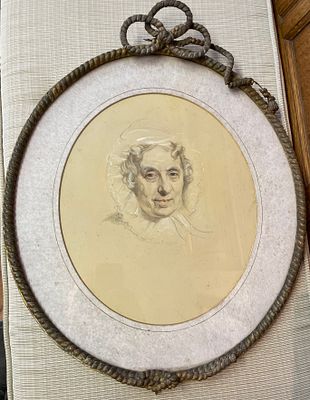 Lawrence (19th Century), Portrait of an Elderly Woman After Sir Thomas Lawrence. This 