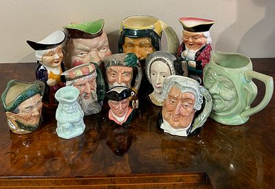 11 Toby Jugs