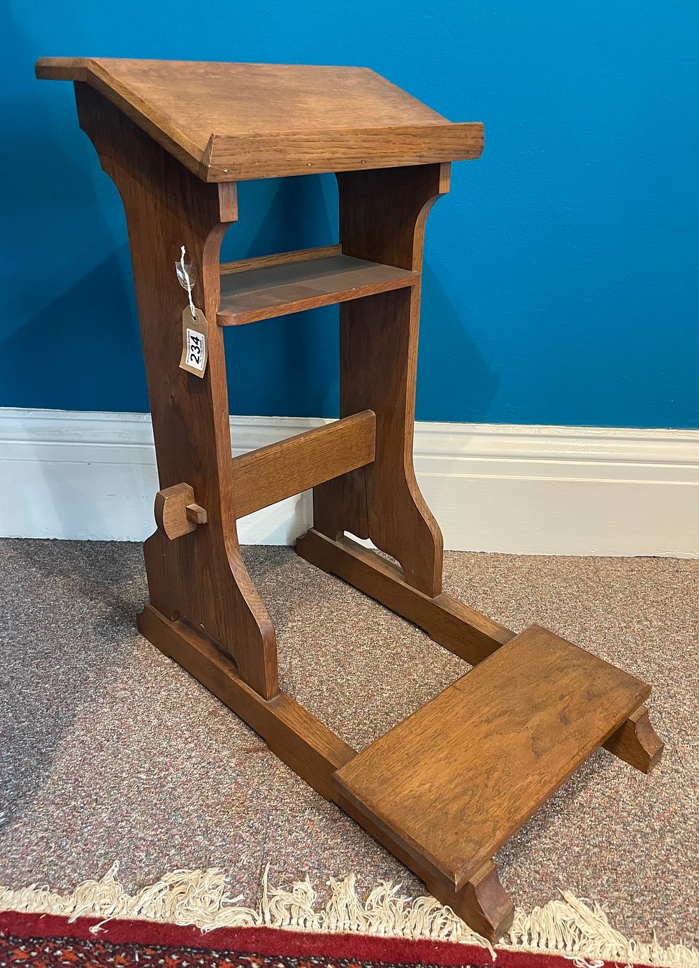 Lot 121 – Circa 1930’s Oak Lectern