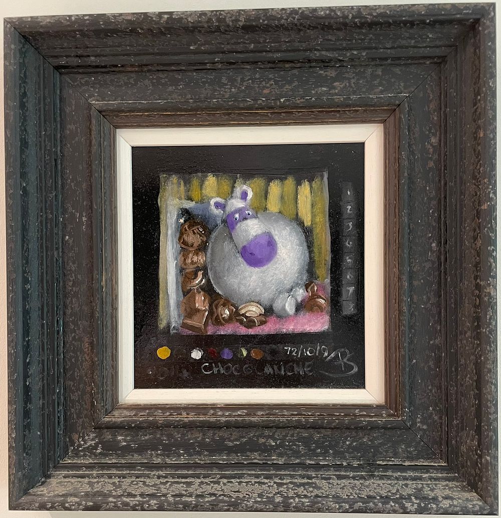 Lot 13 – Paul Smith, Chocolanche, Acrylic on Board, 2014
