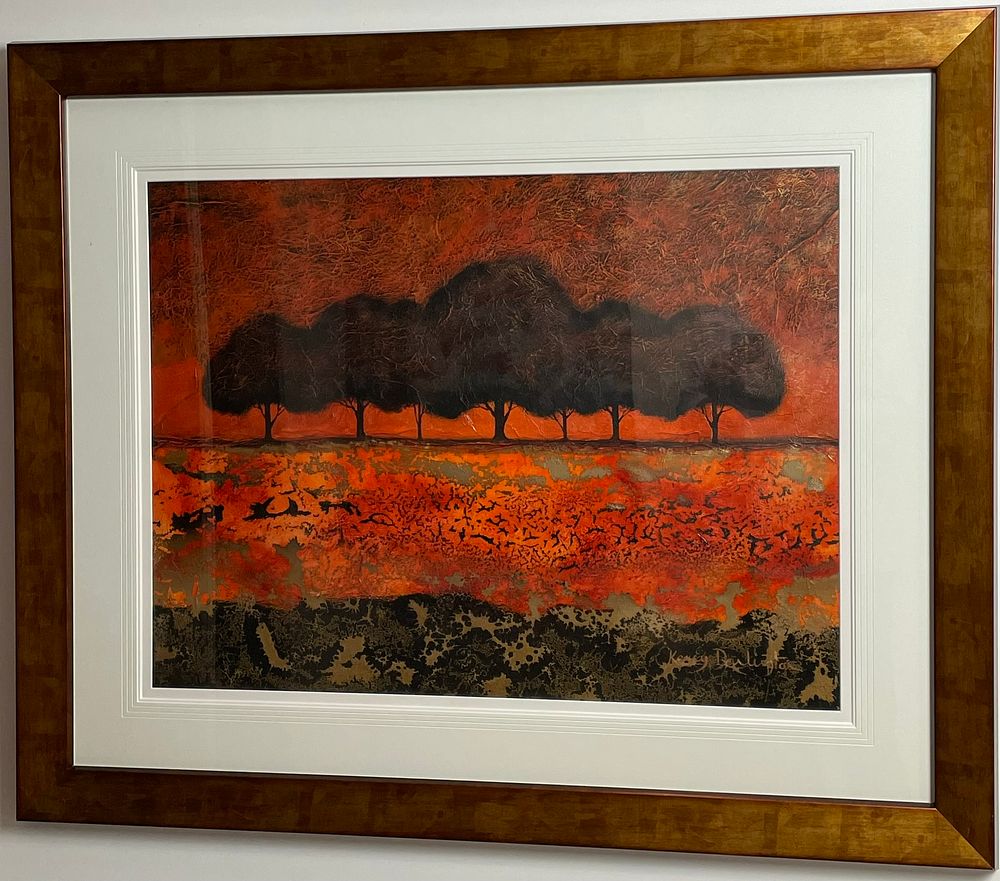 Lot 21 – Kerry Darlington ‘Trees In Summer Landscape’ (Signed)