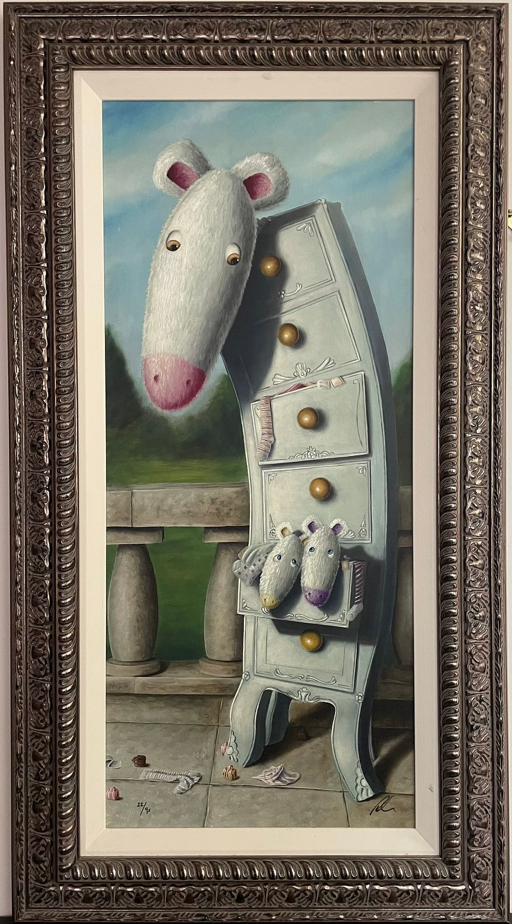 Lot 46 – Peter Smith Pompidoo’s French Fancy Filly Limited Edition Print
